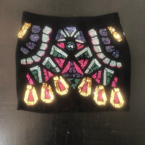 Sequin skirt